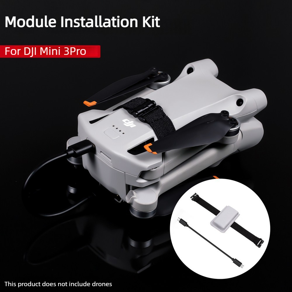 Dji Drone Mini 3 - 4G Module Mount Fixed Straps For