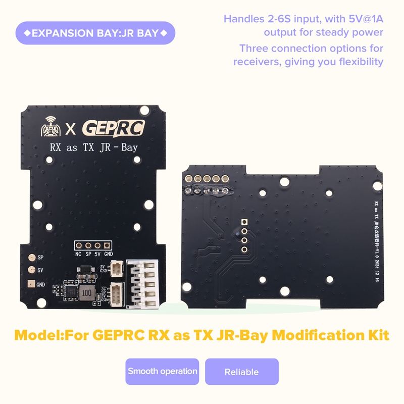 RX As TX JR-Bay Modification K - đánh giá và giá Drone Kit Long Range